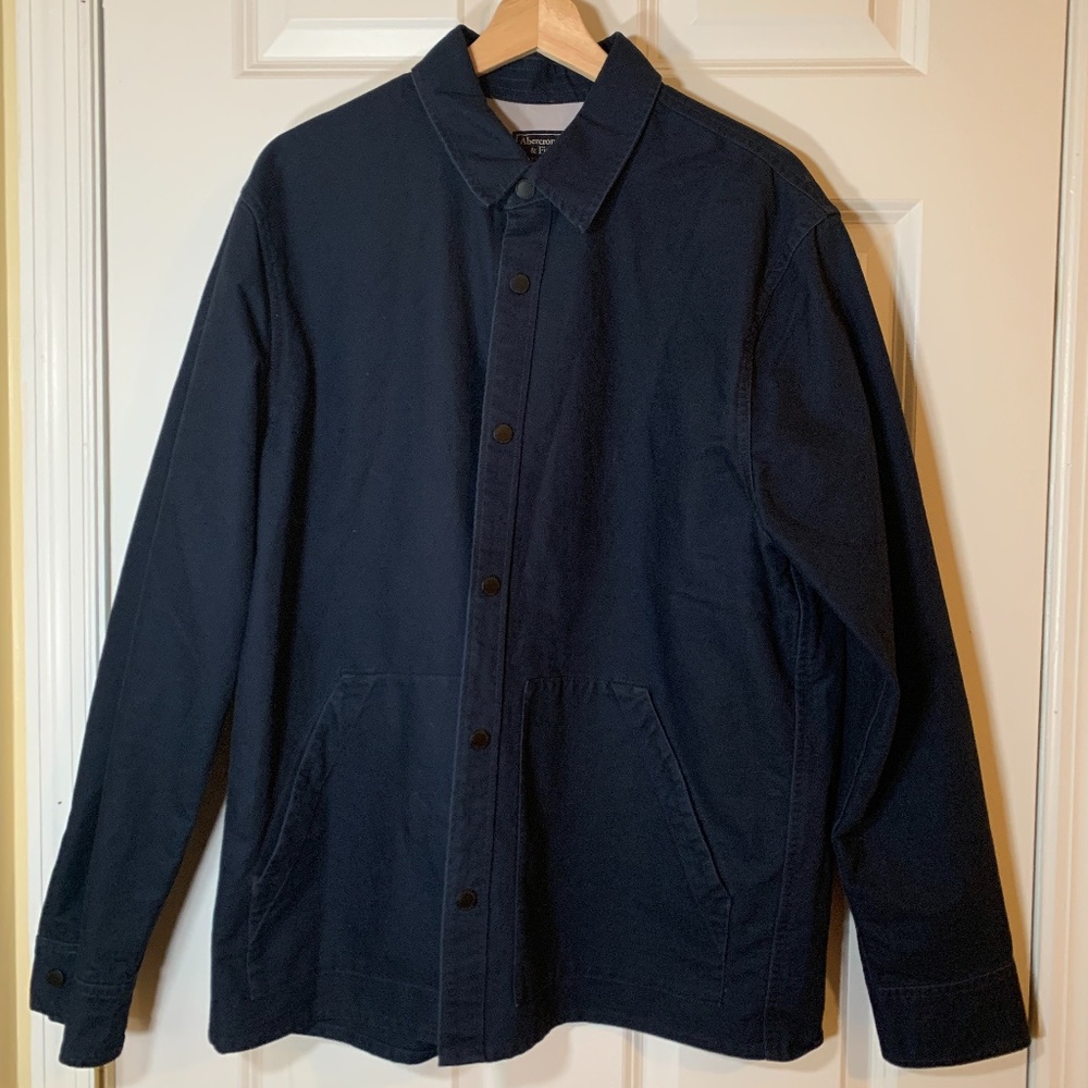 Abercrombie & Fitch Snap-Up Shirt Jacket